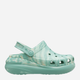 Chodaki damskie Crocs Classic Crush Marbled Clog W CR208265-JSMT 38-39 (M6/W8) 24 cm Miętowe (196265320479) - obraz 1