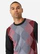 Джемпер мужской Pierre Cardin RGYL KNTTD 31839708 3XL Серый/Бордовый/Черный - изображение 4