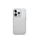 Чохол K-Doo Mag Noble Collection Carbon сріблястий для iPhone 14 Pro - зображення 1