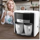 Электрическая кофеварка белая DOMOTEC MS-0706 Белая (500Вт) капельная с 2 чашками - изображение 6