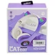 Беспроводные наушники с ушками и подсветкой MDR Cat VZV-23 M 20 Гц ― 20000 Гц (SH777477) - изображение 3