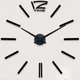 Настінні 3D годинники Чорний DIY Clock (SH778022) - зображення 1
