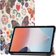 Чехол для планшета BeCover Smart Case для Samsung Galaxy Tab S9 (SM-X710/SM-X716)/S9 FE (SM-X510/SM-X516B) 11.0" Butterfly (BC_710415) - изображение 3