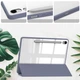 Чохол для планшета BeCover Soft Edge для Samsung Galaxy Tab S9 (SM-X710/SM-X716)/S9 FE (SM-X510/SM-X516B) 11.0" з кріпленням для стилуса Purple (BC_710443) - зображення 3