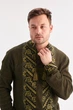 В'язана чоловіча вишиванка "Смерека" розмір 3XL - изображение 4