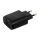 Мережний зарядний пристрій XO L57 Type-C 2USB порту, Чорний 1 м - зображення 1