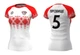 Волейбольна футболка жіноча RIGO LEGACY White-Red M - зображення 2