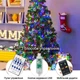 Розумна гірлянда музична світлодіодна новорічна 10 метрів LED RGB Bluetooth для ялинки 5V 2F USB LED String Lights Багатобарвна - зображення 4