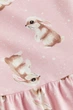 Платье для девочки розовое Кролик H&M 134-140см (400093919) - изображение 2