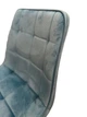 Комплект крісел м'яких Velka Chic Velvet морський VBL46 (4шт.) - зображення 3