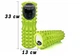Массажный ролик EasyFit Grid Roller 33 см v.1.2 Салатовый (EF-2022-GN) - изображение 2