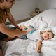 Грілочка з кісточок вишні та ароматом лаванди (13х16 см.) Сірий BabyOno - изображение 8