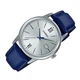 Сріблястий годинник Casio MTP-V002L-2B3 UDF з синім ремінцем - це наручні аксесуари. - зображення 8