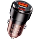 Автомобільний зарядний Remax RCC-360 PD75W+QC3.0 (1USB/1Type-C) Чорний - зображення 1