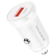 Зарядне автомобільне BOROFONE BZ18 (1USB 3A QC3.0 18W) Білий - изображение 1