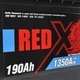 Автомобільний аккумулятор 190Ah 1350A RED X R+ (прав+) - зображення 3