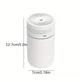 Автомобільний зволожувач повітря Н2О Humidifier білий - зображення 4