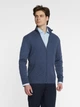 Кофта чоловіча синя Arber Zipper-cardigan N-AVT-108 S зріст 4 синій (M10.04.06.411) - зображення 1