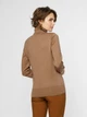 Свитер женский коричневый Arber Roll-neck WW4 WTR-151 XL коричневий (W10.30.38.341) - изображение 4
