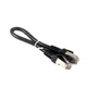 Патч-корд Cat6e FTP CCA 0.25m потертості на вигині - зображення 1