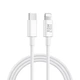 Кабель XON SmartCable Type-C - Lightning 20W 1м UniLink (SC10CL2W1W 3654) Білий - зображення 1
