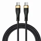 Кабель XON SmartCable Type-C - Type-C PD 100W 1м MaxCharge (SC302C1W1B 3593) Черный - изображение 1