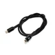 Кабель XON SmartCable Type-C - Type-C PD 65W 1м MaxCharge (SC202C6W1B 3555) Чорний - зображення 4