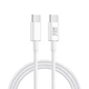 Кабель XON SmartCable Type-C - Type-C 60W 2м MaxCharge (SC102C6W2W 3685) Белый - изображение 1
