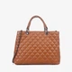 Сумка женская кожаная тоут большая Regina Notte Tote Nappa 3155 Темно-рыжий - изображение 1