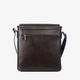 Сумка мужская кожаная кросс-боди средняя InBag Briefcase m01382 Коричневый - изображение 2