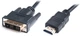 Кабель REAL-EL HDMI - DVI (M/M) 1.8 м Black (EL123500013) - изображение 1