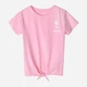 T-shirt dziecięcy dla dziewczynki Cool Club CCG2423444 134 cm Różowy (5903977354167) - obraz 1