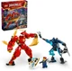 Конструктор LEGO NINJAGO Робот огненной стихии Кая 322 деталей (71808) - изображение 8