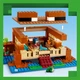 Zestaw klocków LEGO Minecraft Żabi domek 400 elementów (21256) - obraz 6