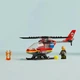 Конструктор LEGO City Пожежний рятувальний гелікоптер 85 деталей (60411) - зображення 4