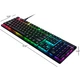 Клавиатура Razer DeathStalker V2 Red Switch USB RU Black (RZ03-04500800-R3R1) - изображение 6