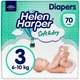 Підгузки Helen Harper Soft&Dry New Midi Розмір 3 (6-10 кг) 70 шт (2316773) - зображення 1