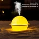 Ночник - увлажнитель воздуха Сатурн беспроводной UKC 9329 с LED подсветкой 3D Moon Lamp 200 мл - изображение 4