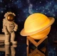 Ночник - увлажнитель воздуха Сатурн беспроводной UKC 9329 с LED подсветкой 3D Moon Lamp 200 мл - изображение 8