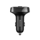 FM-трансмітер з АЗП Baseus FM Launcher S-09 Standart Edition 2.4A 2USB black - зображення 2
