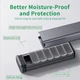 Премиальный контейнер для таблеток Kursoaya Metal Pill Organizer Steel Grey - изображение 4