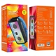 Бездротова портативна колонка Borofone BR26 (Bluetooth 5.3, AUX, USB, 1500 мАг, з RGB підсвічуванням та ременем) - Чорний - зображення 4