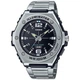 Годинник наручний Casio MWA-100HD-1AVEF - чорного кольору з сріблястим. - зображення 1