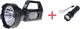 Ліхтар пошуковий Quantum QM-FL1063 Tracker 3W LED+COB з функцією Power Bank + ліхтар QM-FL1043 Minik (0746020704350) - зображення 1