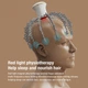 Електричний масажер для голови A-plus Vibro Head Massager 3 режими, вібромасажер на голову з 12 кігтями - зображення 7