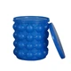 Силиконовое ведро Синий для льда форма для льда Ice Cube Maker Genie (SH7712557) - изображение 5