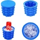 Силиконовое ведро Синий для льда форма для льда Ice Cube Maker Genie (SH7712557) - изображение 7