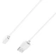 Магнитный USB кабель Primo зарядное устройство док-станция для Xiaomi Redmi Watch 3 / Watch 2 - White - изображение 2