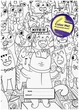 Набір обкладинок-розмальовок для книжок Kite Cats&Dogs А4+ 10 шт (K22-310-01) - зображення 2