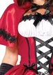 Костюм червоної шапочки Leg Avenue Gothic Red Riding Hood XL сукня та накидка SO9125 Multicolor - зображення 4
